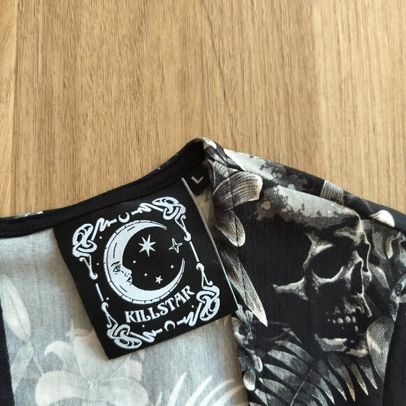 Killstar skull/flowers pinup style dress - Picture 4 of 4